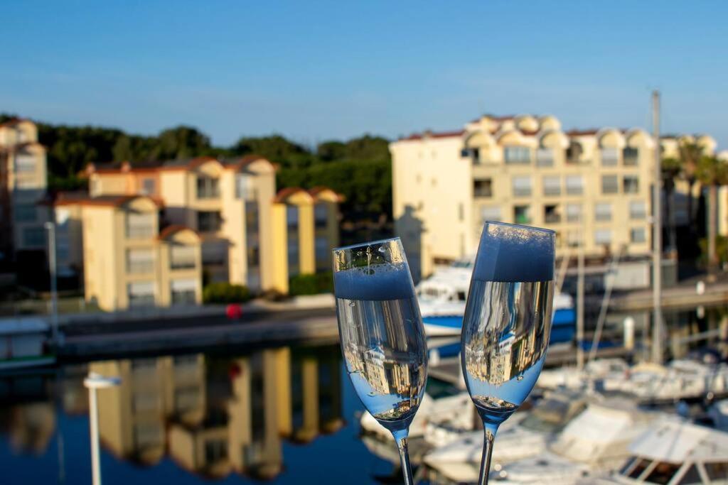 Mer Veilleuse Gruissan - Clim - Piscine Экстерьер фото