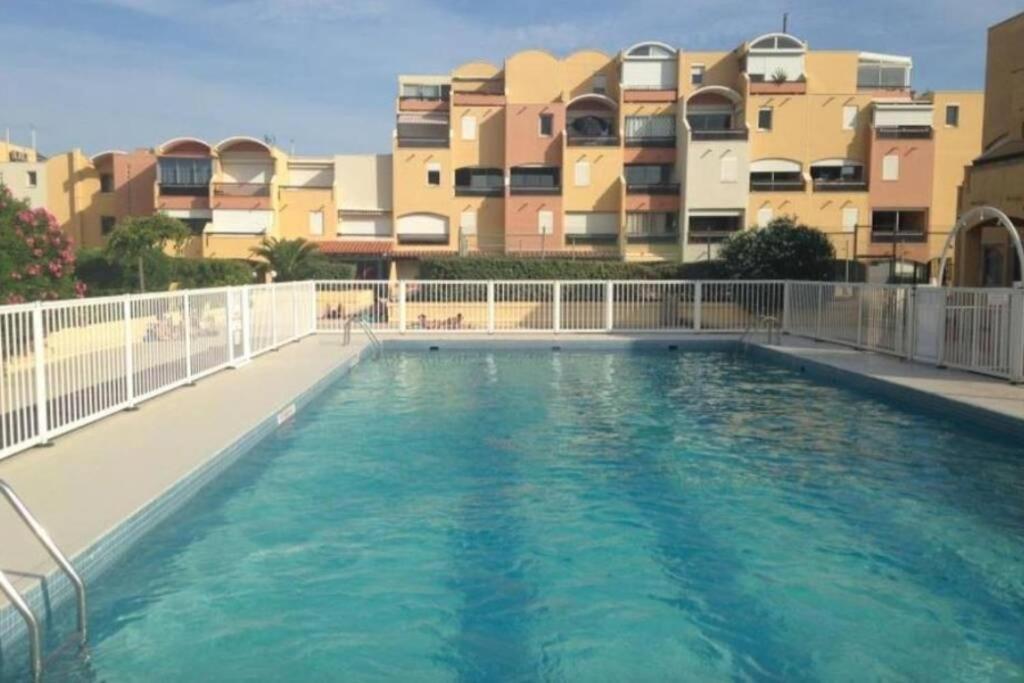 Mer Veilleuse Gruissan - Clim - Piscine Экстерьер фото